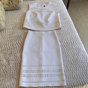 Clover Canyon White Top & Skirt